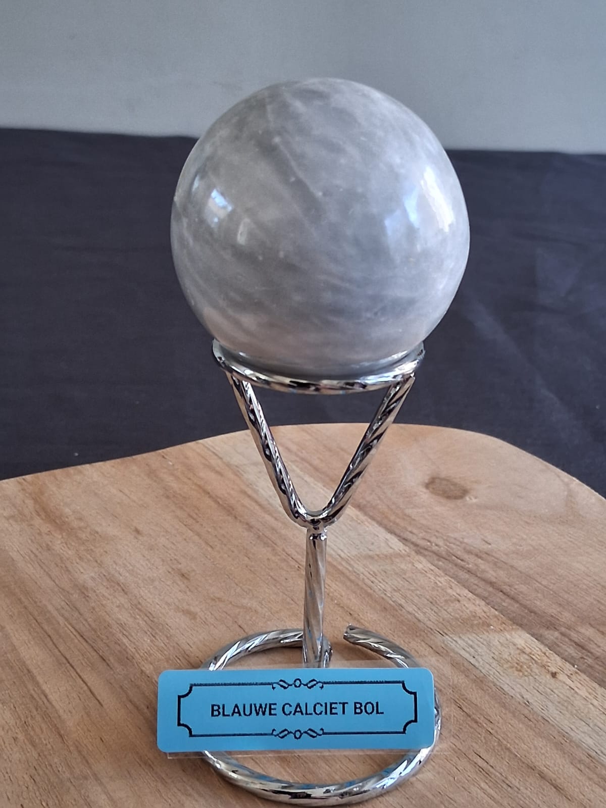 Blauwe Calciet Bol – Rust & Heling