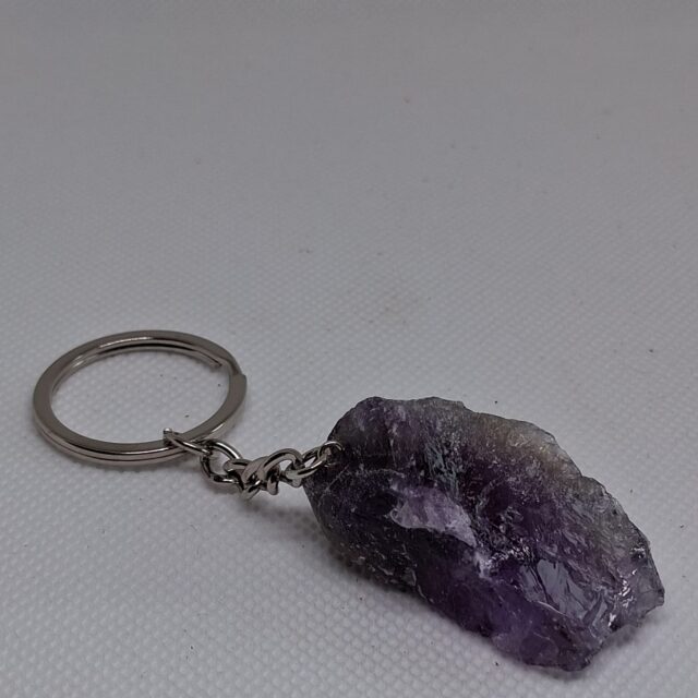 Amethist Sleutelhanger | 4 à 5 cm | Bescherming, Kalmte & Spirituele Helderheid