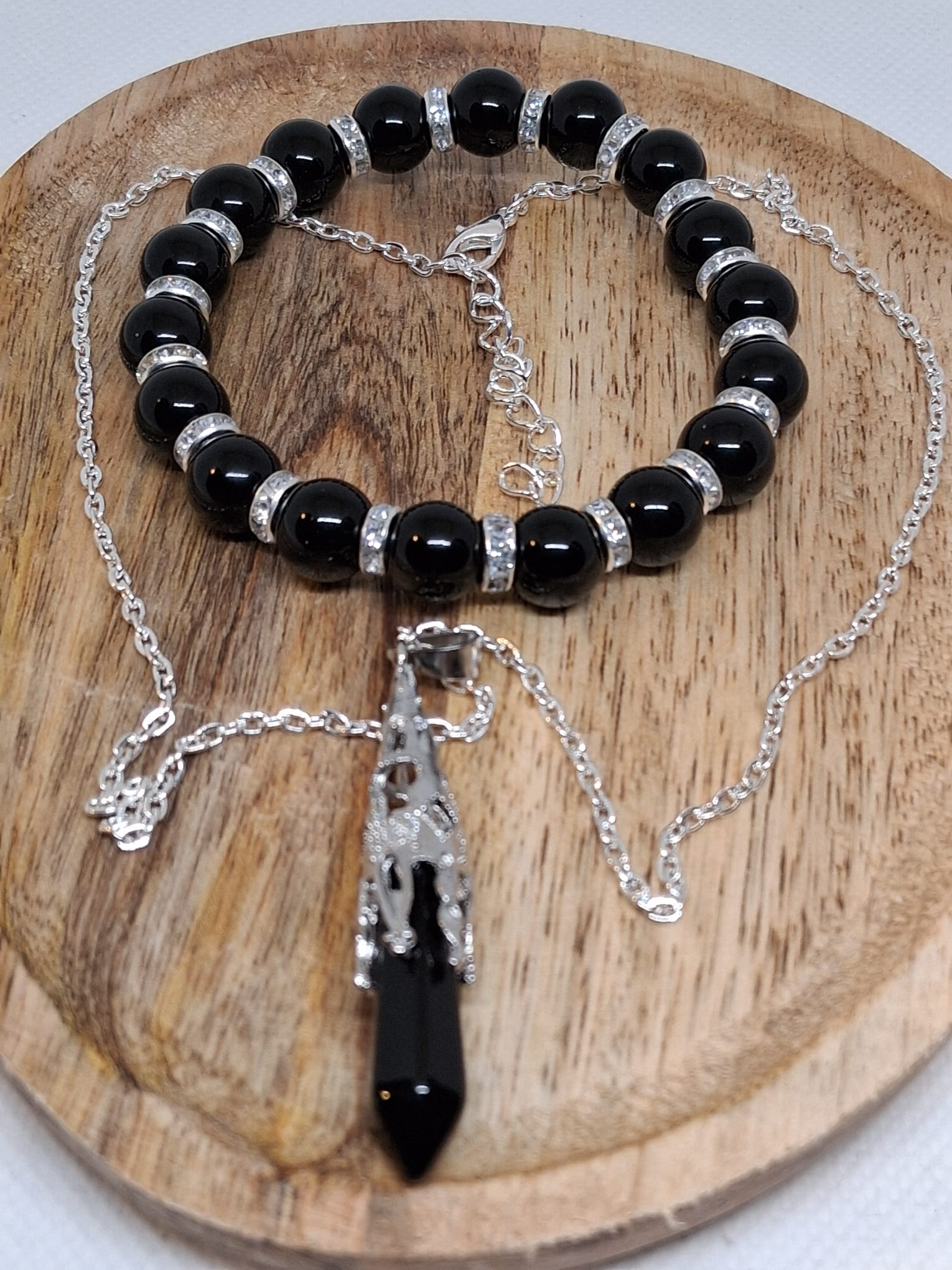 Obsidiaan Sieradenset – Bescherming & Zuivering