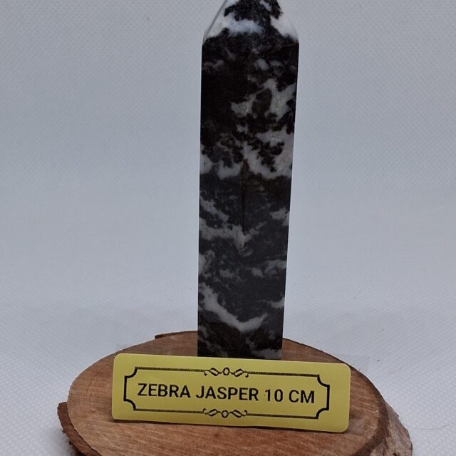 Zebra Jasper Obelisk – Focus & Stabiliteit