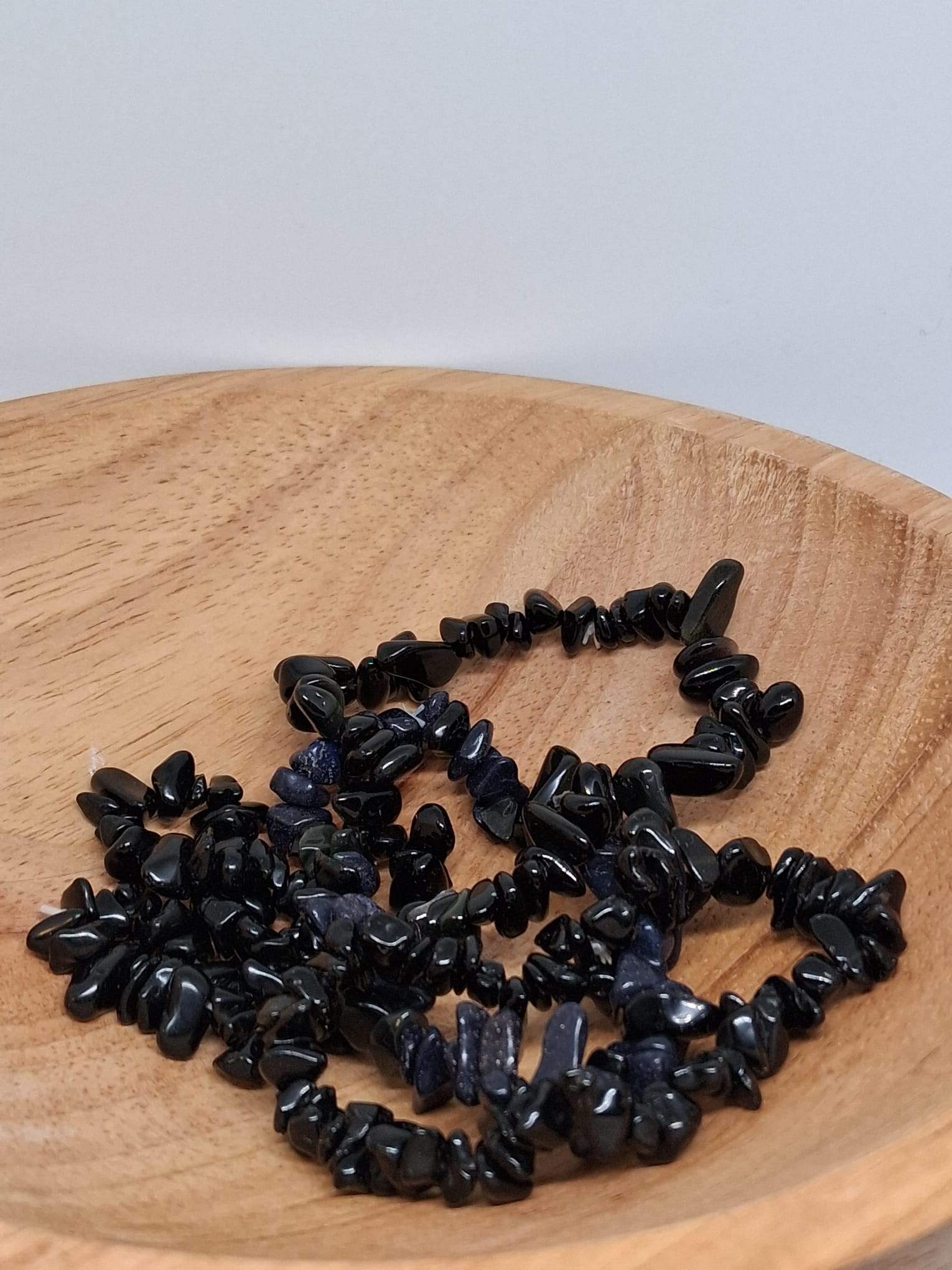 Obsidiaan Zwart (Bescherming • Aarding • Zuivering) Split Armband