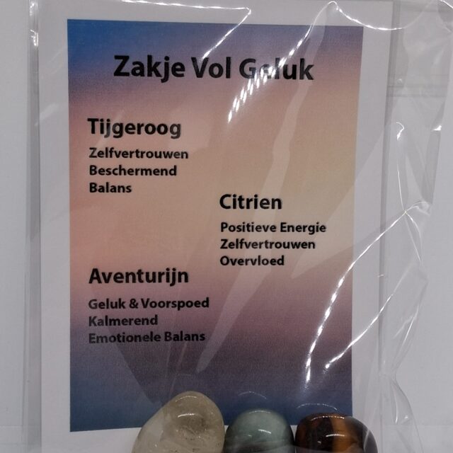 Setje voor een Zakje vol Geluk – Geschenkverpakking