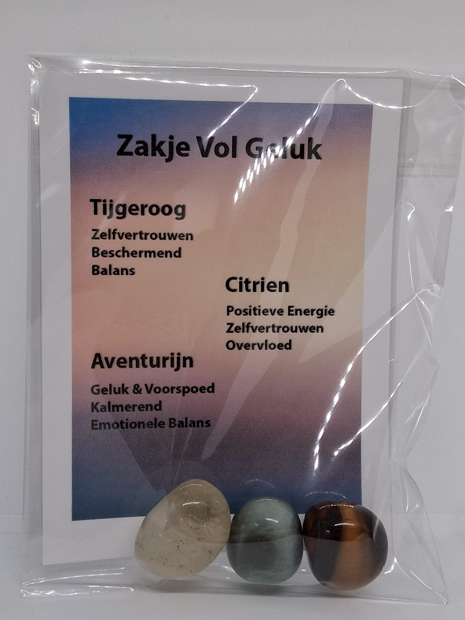 Setje voor een Zakje vol Geluk – Geschenkverpakking