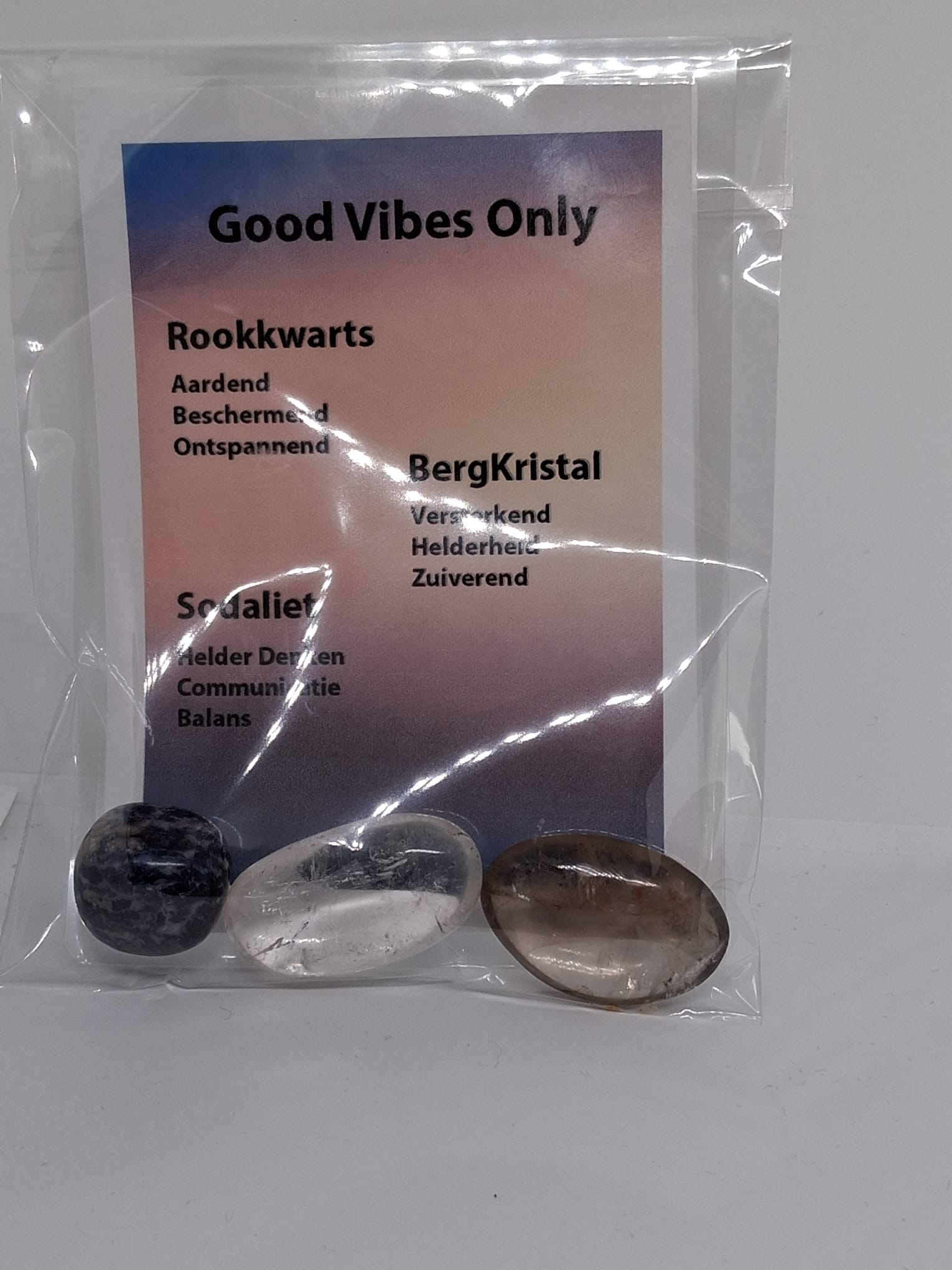 Setje voor Good Vibes Only – Geschenkverpakking