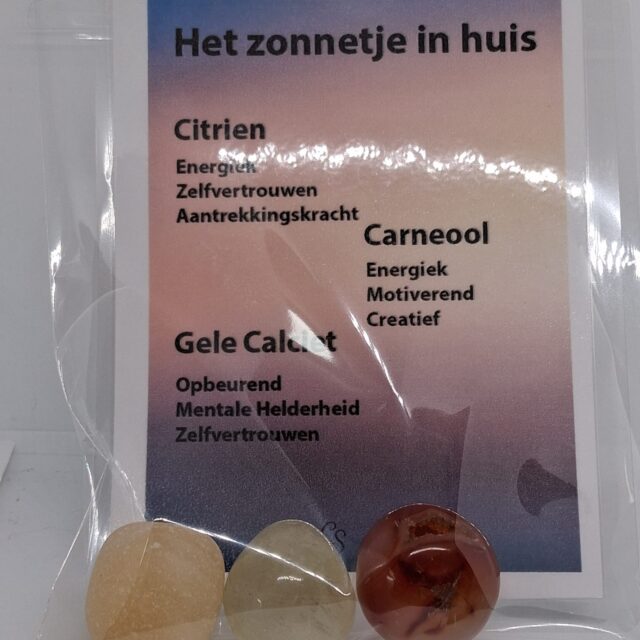 Setje voor het Zonnetje in Huis – Geschenkverpakking